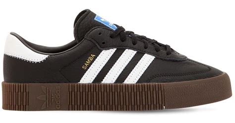 adidas samba con plataforma.